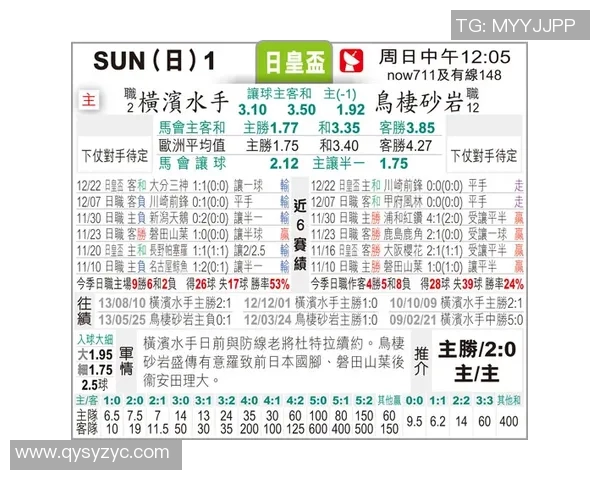 鸟栖沙岩对阵横滨水手精彩视频直播全程回顾与赛后分析